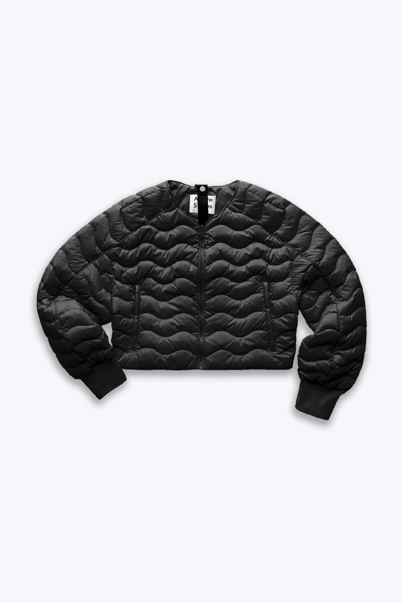 3in1 Black Crop Waterproof Jacket + Down Puffer Liner - Adhere To  - 7