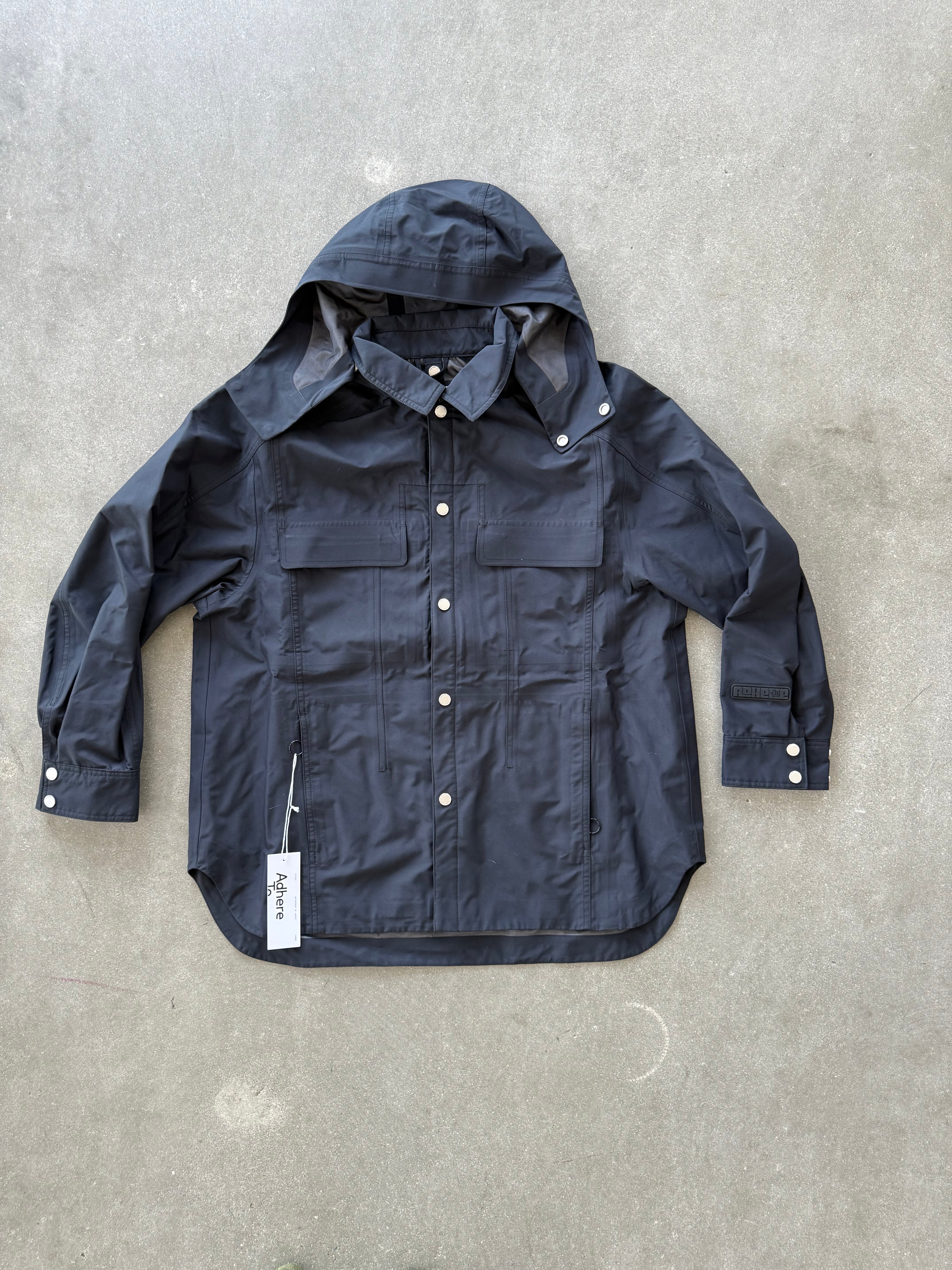 WATERPROOF JACKET SAMPLE- BLK X-LARGE