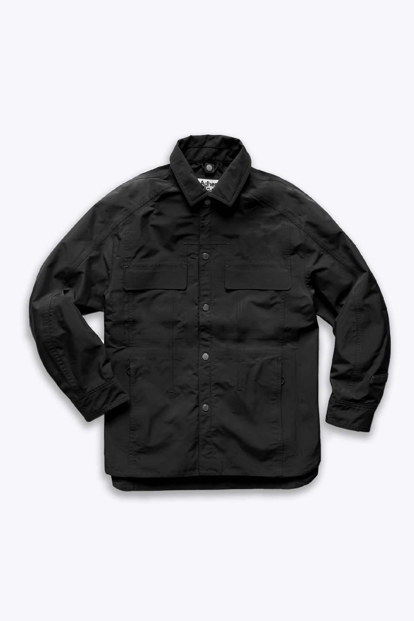 3in1 Black Waterproof Jacket + Down Puffer Liner - Adhere To  - 6