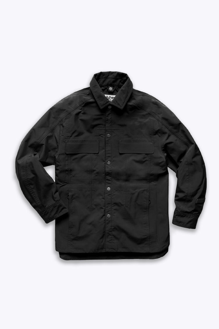3in1 Black Waterproof Jacket + Down Puffer Liner - Adhere To  - 6