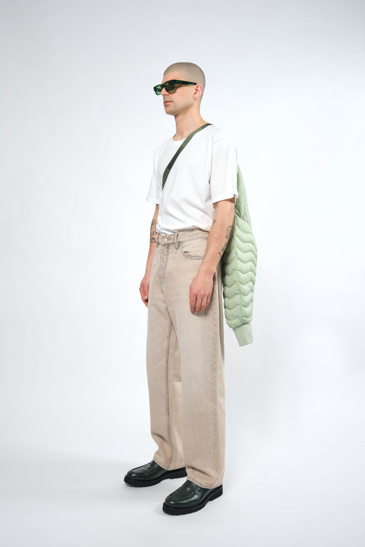 Re:Down® Green Light Crop Puffer Jacket - Adhere To  - 9