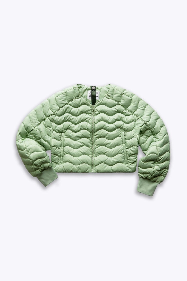 3in1 Green Crop Waterproof Jacket + Down Puffer Liner - Adhere To  - 5
