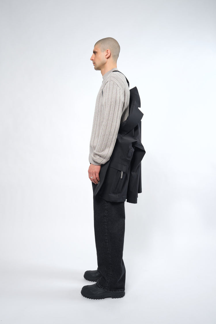 3L Black Waterproof Rain Blazer - Adhere To  - 10