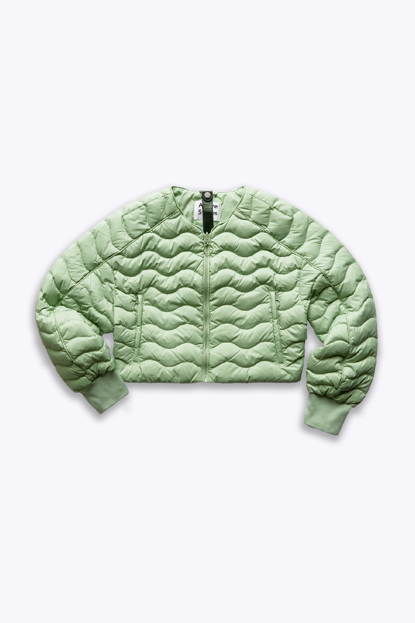  3in1 Green Crop Waterproof Jacket + Down Puffer Liner - Adhere To  - 5